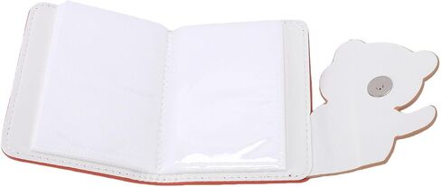 Bewinner Cute Cartoon Photo Album for Mini 12, 28 Capacity Small Picture Album Book Fit for 3 Inch Films, Leather Camera Photo with Magnetic Buckle (Bear Pattern) in Kuwait