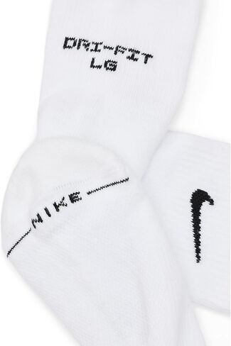 Nike Unisex Adult Everyday Elevated Ankle Socks (6-Pack) | Mens and Womens in Kuwait