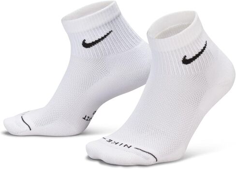 Nike Unisex Adult Everyday Elevated Ankle Socks (6-Pack) | Mens and Womens in Kuwait