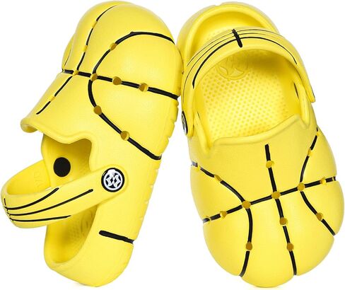 KVbabby Soccer Basketball Clogs for Boys Girls Kids Sports Clogs Slip On Sandals Lightweight Non-Slip Summer Garden Shoes for Beach Garden Play in Kuwait