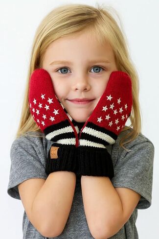 ScarvesMe CC Patriotism American Flag Adult Mitten Gloves in Kuwait