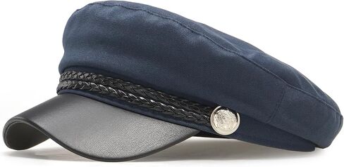 Women Newsboy Cap Fiddler Caps Classic Beret Hat Fisherman Flat Hats in Saudi Arabia