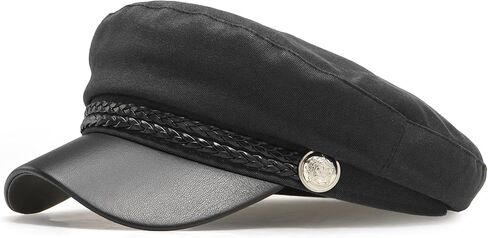 Women Newsboy Cap Fiddler Caps Classic Beret Hat Fisherman Flat Hats in Saudi Arabia