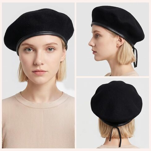 1Pcs Berets for Military Berets for Men Women Fashionable Vintage Beret in Kuwait
