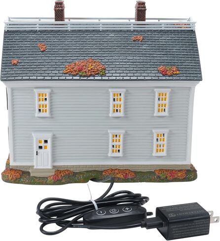 Department 56 Disney Hocus Pocus Village Allison's House Light Up Building, 7.95 Inch, Multicolor in Saudi Arabia