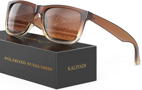 KALIYADI Sunglasses-Men Polarized-Sunglasses for Men: Classic Sun Glasses for Driving Fishing Golf with UV400 Protection in Kuwait