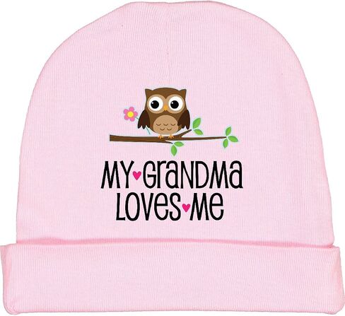 قبعة Inktastic Grandma Loves Me Girls على شكل بومة للأطفال in Kuwait