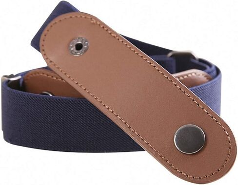 No Buckle Jeans Belt Adjustable Invisible Elastic Stretch Waist belts for Men/Women in Kuwait