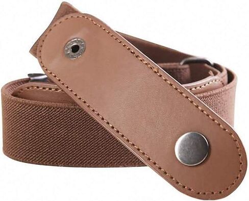 No Buckle Jeans Belt Adjustable Invisible Elastic Stretch Waist belts for Men/Women in Kuwait