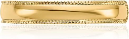 IceCarats 14K Solid Yellow Gold Milgrain Adjustable Toe Ring Polished, Grooved For Her For Him in Kuwait