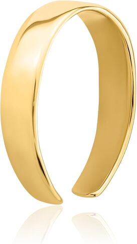 IceCarats 14K Solid Yellow Gold Adjustable Toe Ring Polished For Her For Him in Kuwait