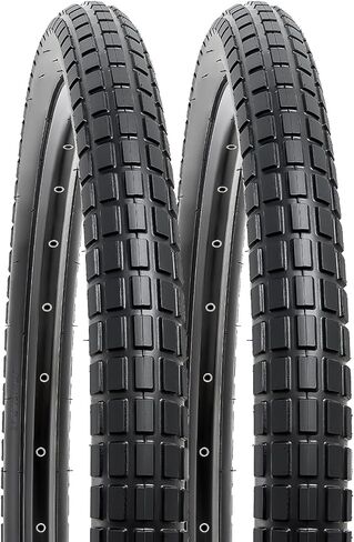 YUNSCM 2-PCS 26" Bike Tires 26x2.125/57-559 and 26" Bike Tubes Schrader Valve Compatible with Mountain/Off Road Bike 26x1.95 26x2.10 26x2.125 26x2.15 Bicycle Tires and Tubes (W-2026) in Saudi Arabia