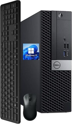 Dell OptiPlex 5070 Tower Intel Core i7-9700 4.7GHz Turbo 64GB RAM 250GB NVMe Win 11 Pro (Renewed) in Kuwait