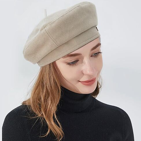 Beret Hat for Women French Style Classic Artist Berets in Saudi Arabia