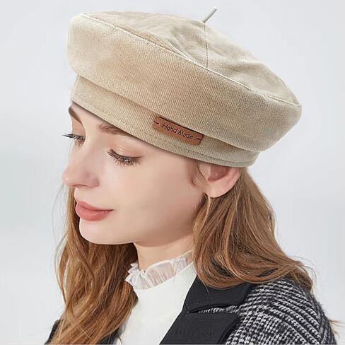 Beret Hat for Women French Style Classic Artist Berets in Saudi Arabia