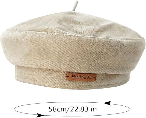 Beret Hat for Women French Style Classic Artist Berets in Saudi Arabia