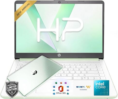 HP Ultrabook Laptop with Copilot AI • 8GB RAM • 192GB SSD + 1TB Cloud • Intel Processor • Microsoft 365 • Windows 11 • Portable Student Laptop in Saudi Arabia