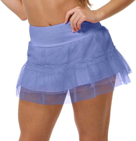 Dragonwing Harmony Skirt with Tulle (Designed for Dance, Tennis, Pickleball, Golf and Everyday Wear) in Saudi Arabia