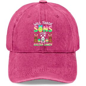 Will Trades Sons for Easter Candy Hat for Women Aesthetic Washed Distressed in Kuwait