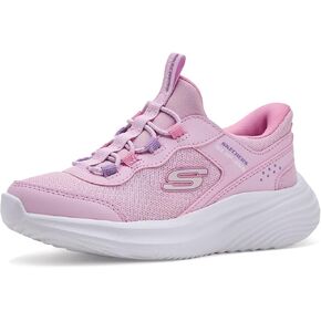 حذاء Skechers للفتيات سهل الارتداء بدون استخدام اليدين: Bounder Pro 303690l (طفل صغير/طفل كبير) in Saudi Arabia