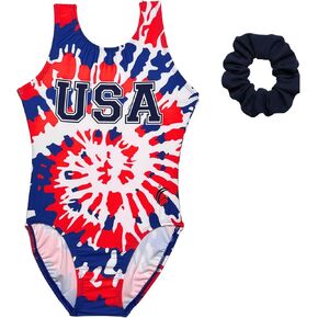 Comfortable Gymnastics Leotards for Girls, Including Matching Scrunchie in Saudi Arabia