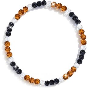 Premium 18inch Stretch Elastic Baseball Necklace- Sports Drip Design Perfect for Tournament, Game Day Swag, Baseball Funs, w/Muti - Color for Pick in Saudi Arabia
