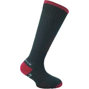 Eurosock Kids' Snowbase Jr Ski Socks, Charcoal, 4XS(7-10-Toddler) in Saudi Arabia