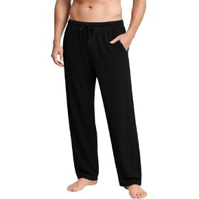 Men's Lightweight Pajama Pants with Pockets and Fly Opening, Soft Comfy Lounge Sleep Pants 27" Inseam in Saudi Arabia