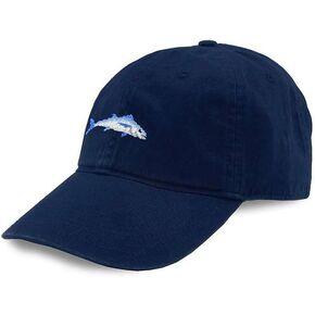 Tuna Needlepoint Hat in Navy by Smathers & Branson in Saudi Arabia