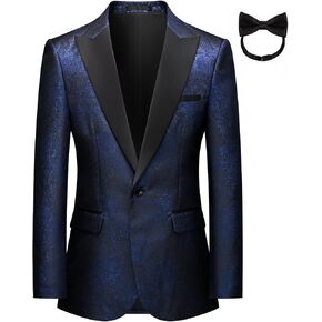 Men's Tuxedo Jacket Shiny Slim Fit Blazer Peaked Lapel Suit Jackets for Prom Wedding Dinner Party 2026 in Saudi Arabia