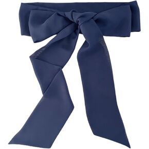 Long Chiffon Sash Belt 4" Wide Waist Bow Wedding Dress Sash in Saudi Arabia