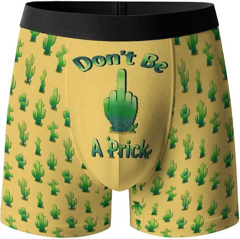 Men's Boxer Briefs Funny Underwear Fun Underwear Boxer Novelty Gifts for Mens in Saudi Arabia