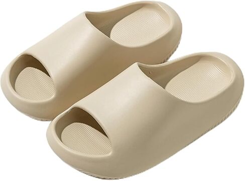 Drecage Kids Cloud Slides Boys Girls Non Slip Shower Shoes Comfy Pillow Slide Sandals Soft Thicken Sole Summer House Slippers Lightweight for Bathroom Beach Pool in Saudi Arabia
