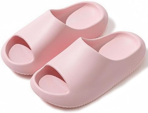 Drecage Kids Cloud Slides Boys Girls Non Slip Shower Shoes Comfy Pillow Slide Sandals Soft Thicken Sole Summer House Slippers Lightweight for Bathroom Beach Pool in Saudi Arabia