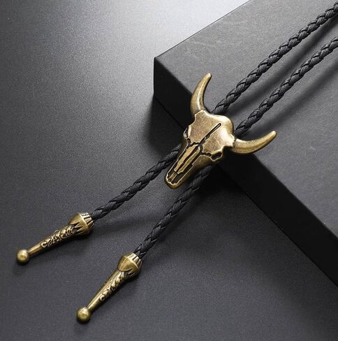 Bolo Tie for Men Western Vintage Cowboy Tie for Cowboy Women Western Dress/Belts/Outfit/Boots/Hat Accessories in Saudi Arabia