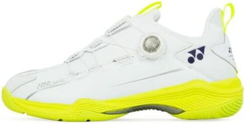 YONEX Power Cushion 88 DIAL Shoes (SHB88D2EX) (White/Lime Yellow) (us_footwear_size_system, adult, men, numeric, medium, numeric_6) in Kuwait