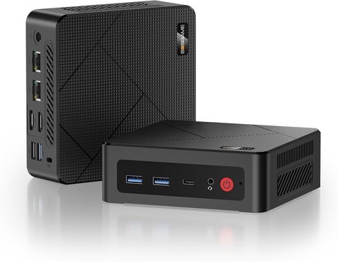 E3 Mini PC ، Intel N150 (Beat N100/N95) 16GB DDR4 RAM 512GB SSD ، 11 PRO MINI DESTOP COMUTER ، دعم 4K DUALD HDMI/WIFI 5/BT5.0/USB 3.2 in Kuwait
