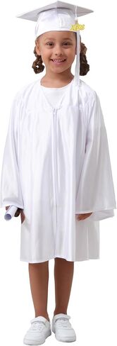 Preschool & Kindergarten Graduation Cap and Gown, with Tassel 2025 2026 Charm Sets in Saudi Arabia