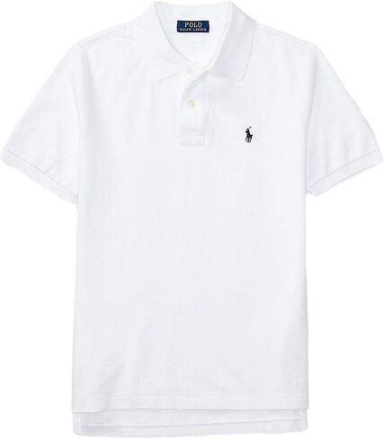 POLO RALPH LAUREN Boys' Classic Cotton Mesh Polo Shirt (RalphBlack, L) in Kuwait