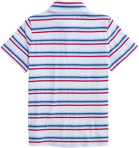 قميص بولو للأولاد من Vineyard Vines للأولاد من Sullivan Stripe Surf Jersey in Kuwait