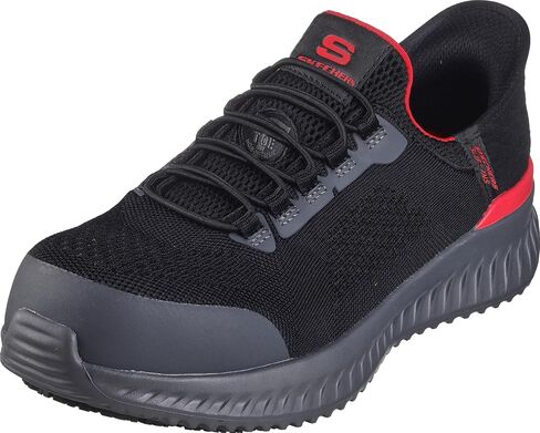 حذاء Skechers للرجال سهل الانزلاق من Tilido Fletchit Comp Toe in Kuwait