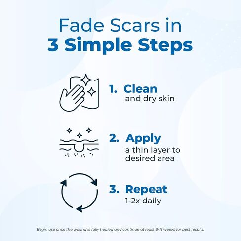 VitaMedica Scar Gel + Peptides - Medical Grade Silicone Scar Gel for Old & New Scars, Acne, Surgical, Burn & Keloid, Helps Reduce Redness & Itching, Face & Body, 1 oz in Saudi Arabia