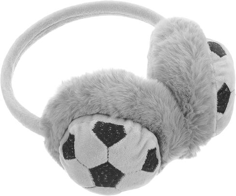 Alipis Winter Earmuffs Warm Ear Muffs for Boys and Outdoor Cold Weather Protective Football Style Thick Gray Ear Cover in Kuwait