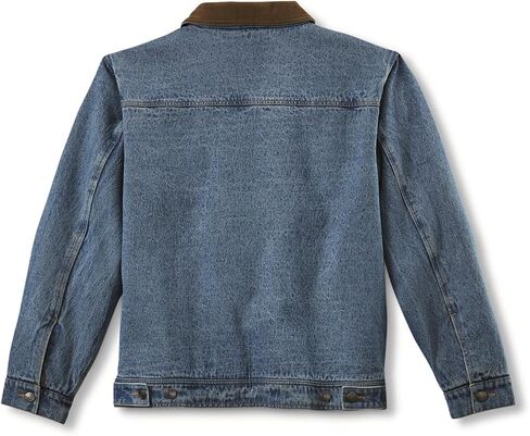 Guide Gear Men’s Quilt-Lined Denim Jacket 2.0; Cotton Button Down Cowboy Jean Coat in Saudi Arabia