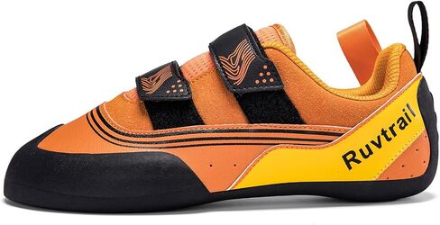 Climbing Shoes for Men Women, Beginner Friendly Bouldering Shoes for Indoor Gym and Outdoor Rock Climbing, Hook and Loop Closure, Comfort Fit, Rubber Grip in Saudi Arabia