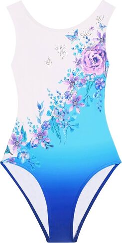 Gymnastics Leotard for Girls Practice, Training & Competition – Athletic Performance Leotard with 4-Way Stretch Fabric in Saudi Arabia