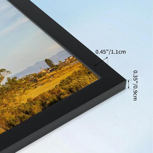 Schliersee 8x10 Picture Frame Set of 12, 8 by 10 Multi Black Photo Picture Frames Bulk for Wall Gallery Collage Frames or Tabletop Home Decor in Saudi Arabia