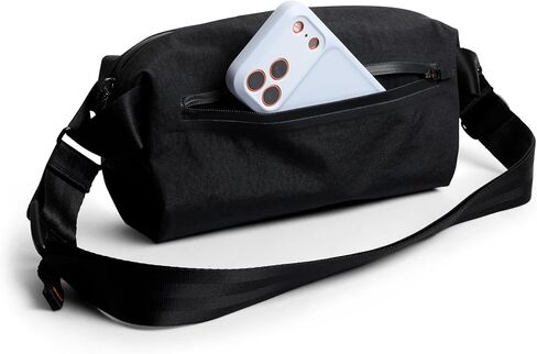Bellroy Carryology Essentials Sling (حقيبة سفر حول الجسم مع سحاب ثنائي الاتجاه) - BlackAsh in Kuwait