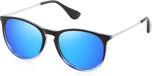 CHBP Polarized Sunglasses for Women Men - Trendy 2026 Vintage Classic Retro Round Mirrored Lens Designer Style in Saudi Arabia