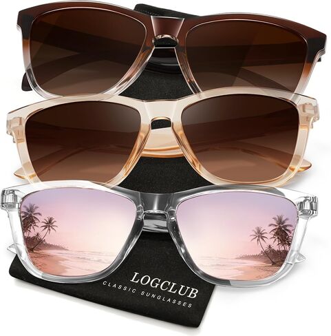Polarized Sunglasses Womens Men - Classic Retro UV Protection Driving Sun Glasses in Kuwait